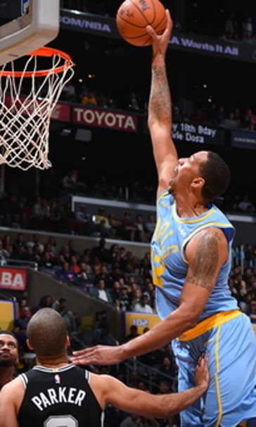 Kuzma scores 30, Lakers beat Spurs 122-112 in overtime